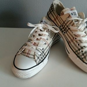 CONVERSE Plaid Shoes